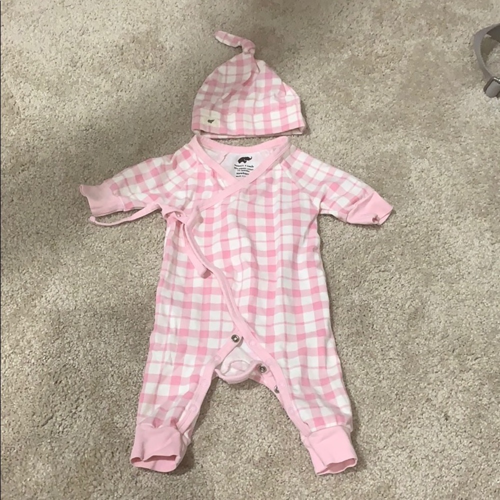 Adorable baby girl jumpsuit